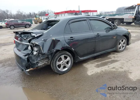 2011 Toyota Corolla S from USA, damaged, VIN 2T1BU4EE1BC718173